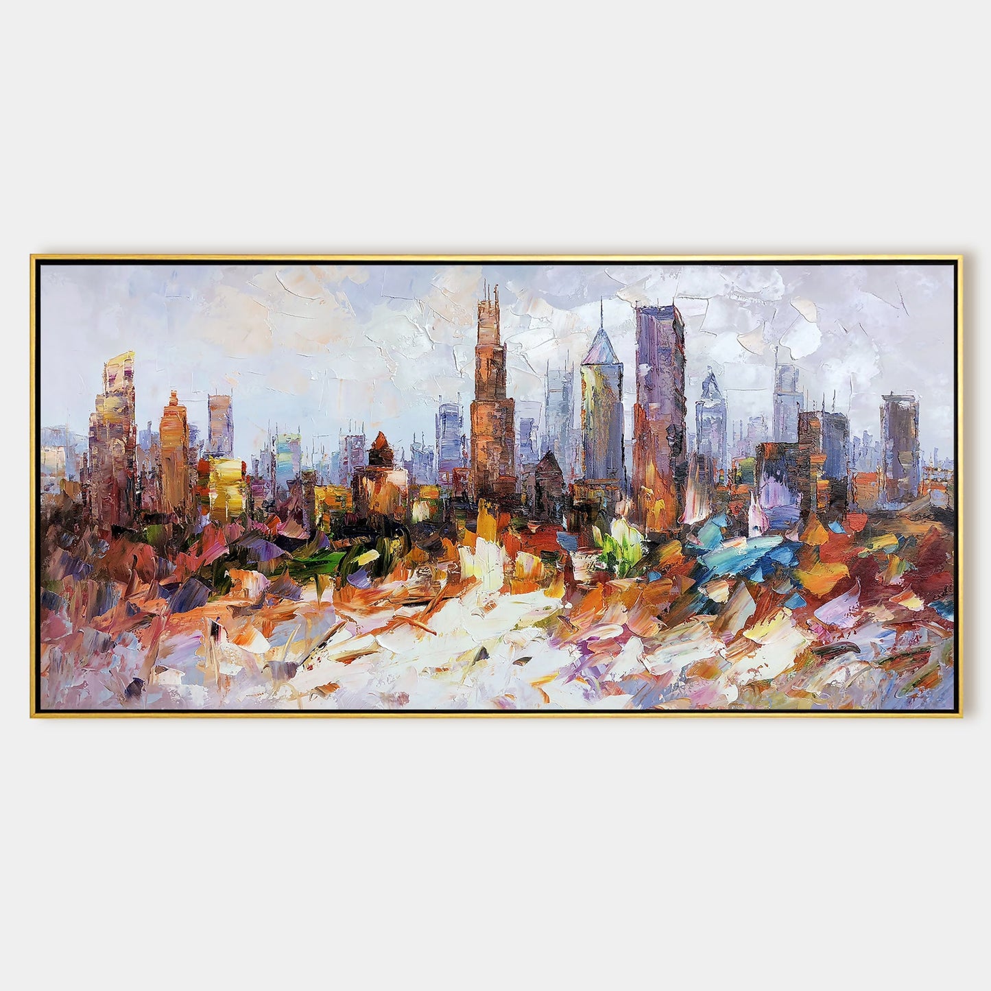 Chicago Painting Wall art_01