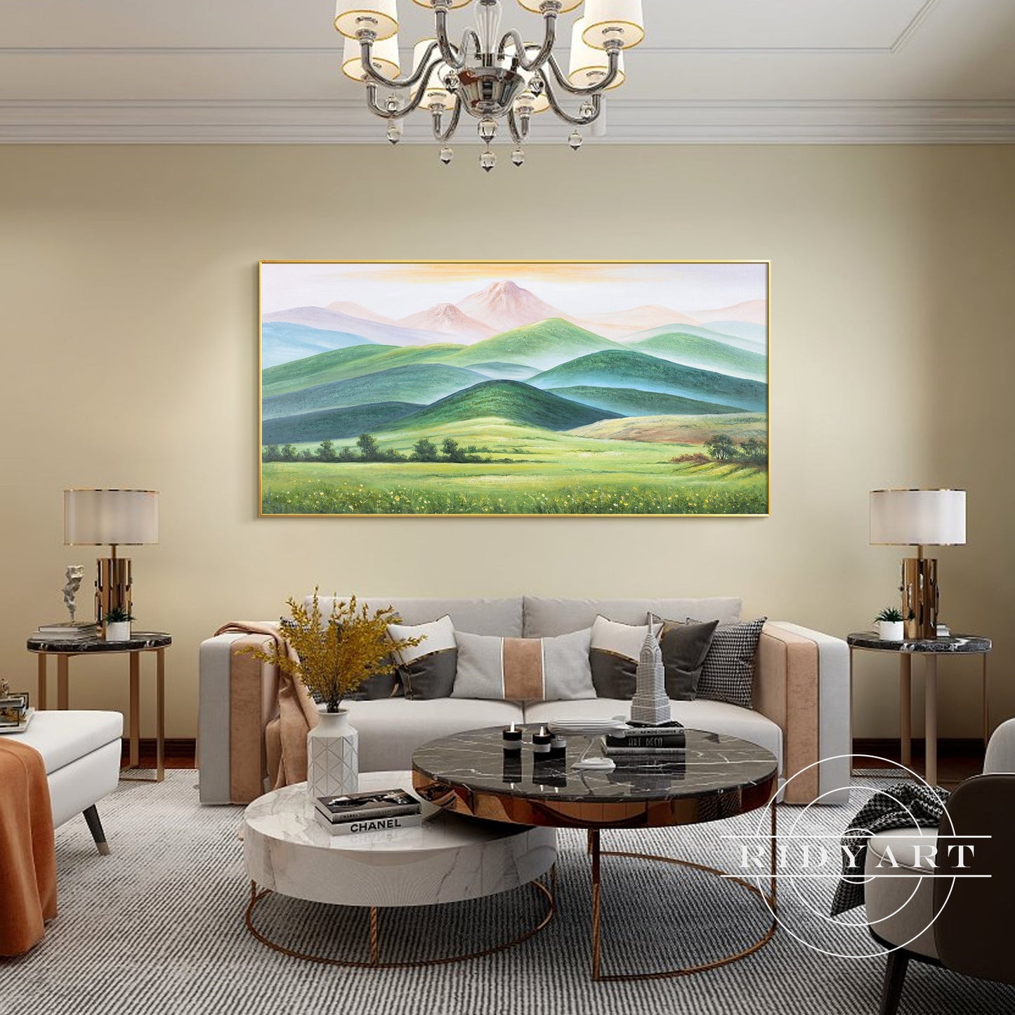 Mountain wall art _09