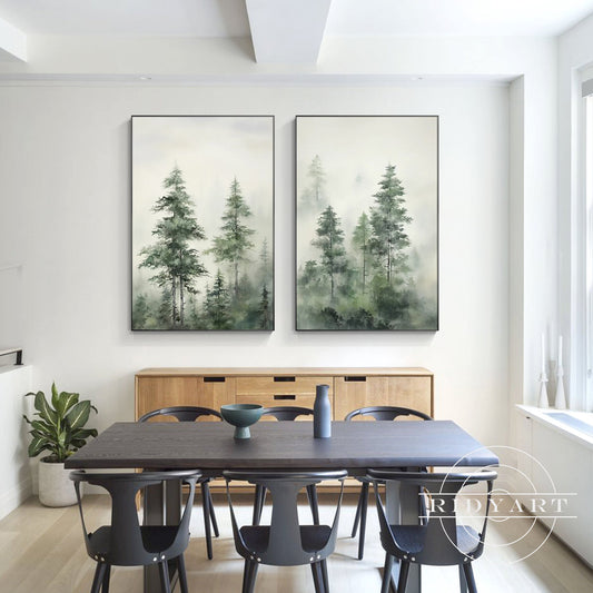 Foggy Tree wall art_041