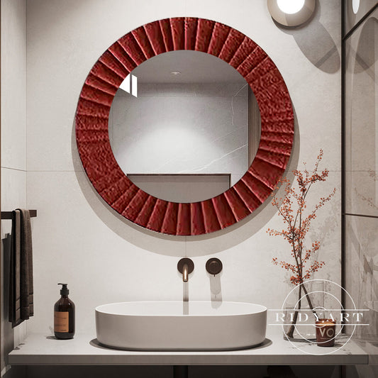 Wood Art Mirror-X0725