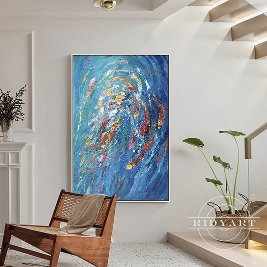 School fish wall art_0221