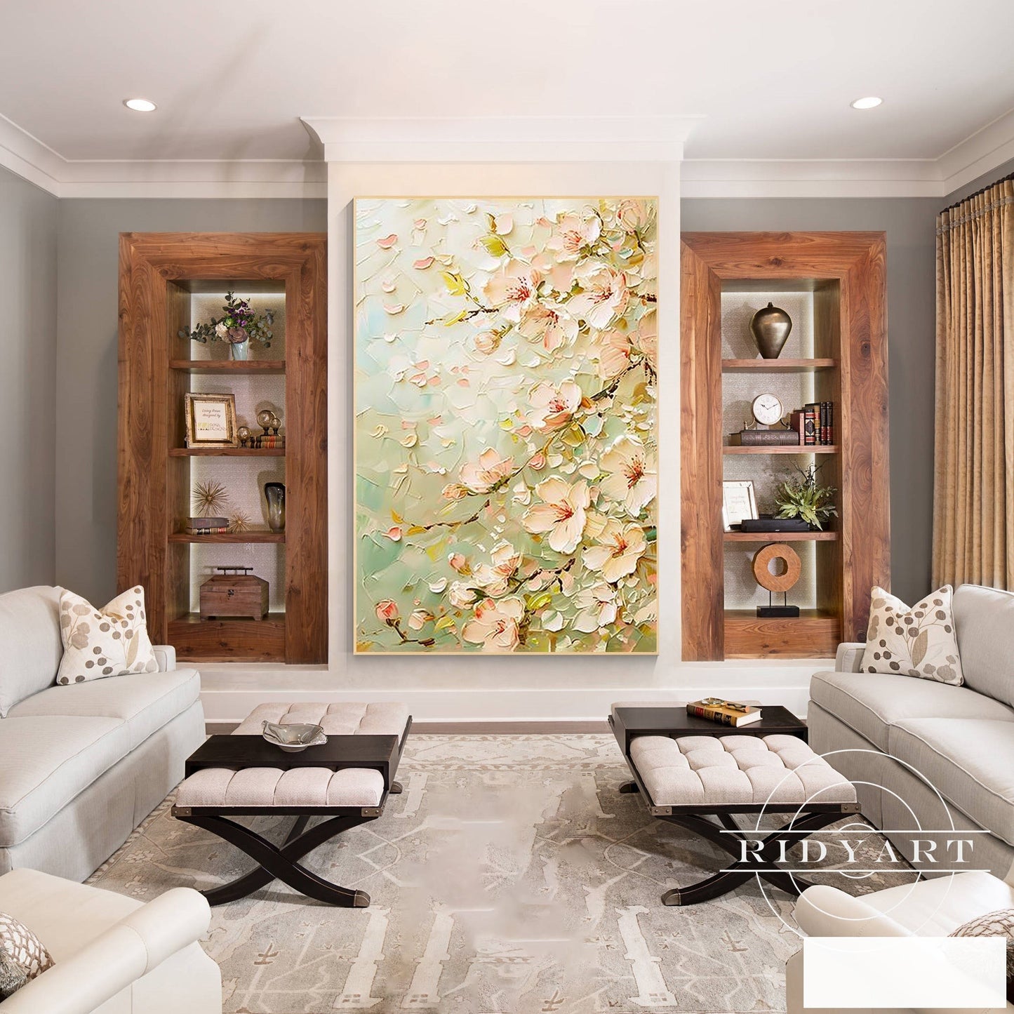 Flower wall art_7art025