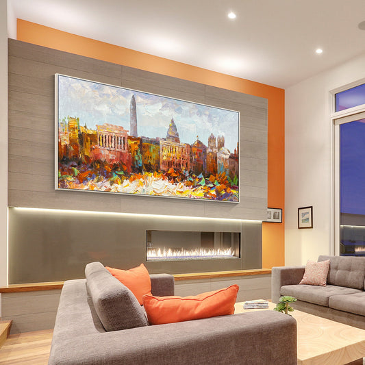 Washington skyline Art