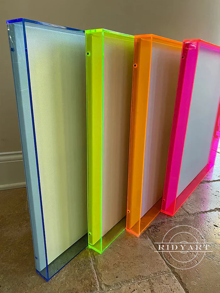 How to Use Acrylic Frame Box & Acrylic Canvas Frame to Elevate Your Wall Art