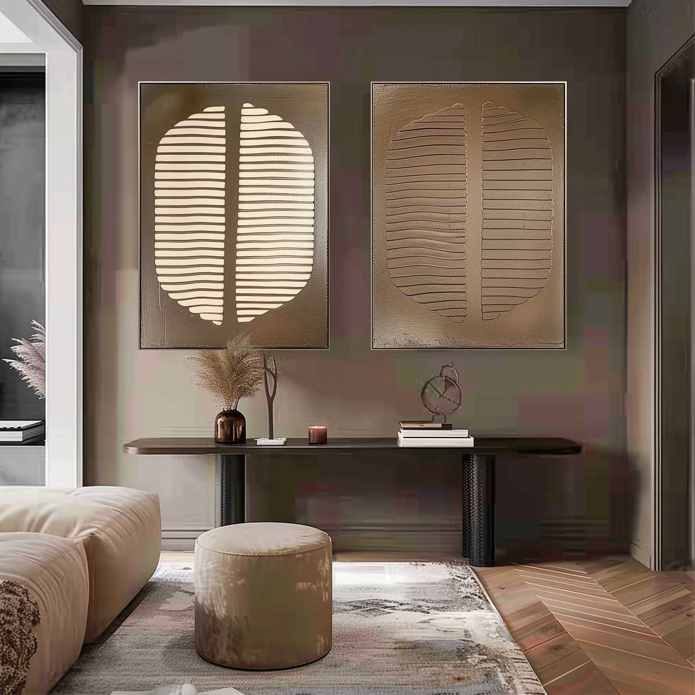 Bohemian Wall Art 2 Piece Set #BWA001