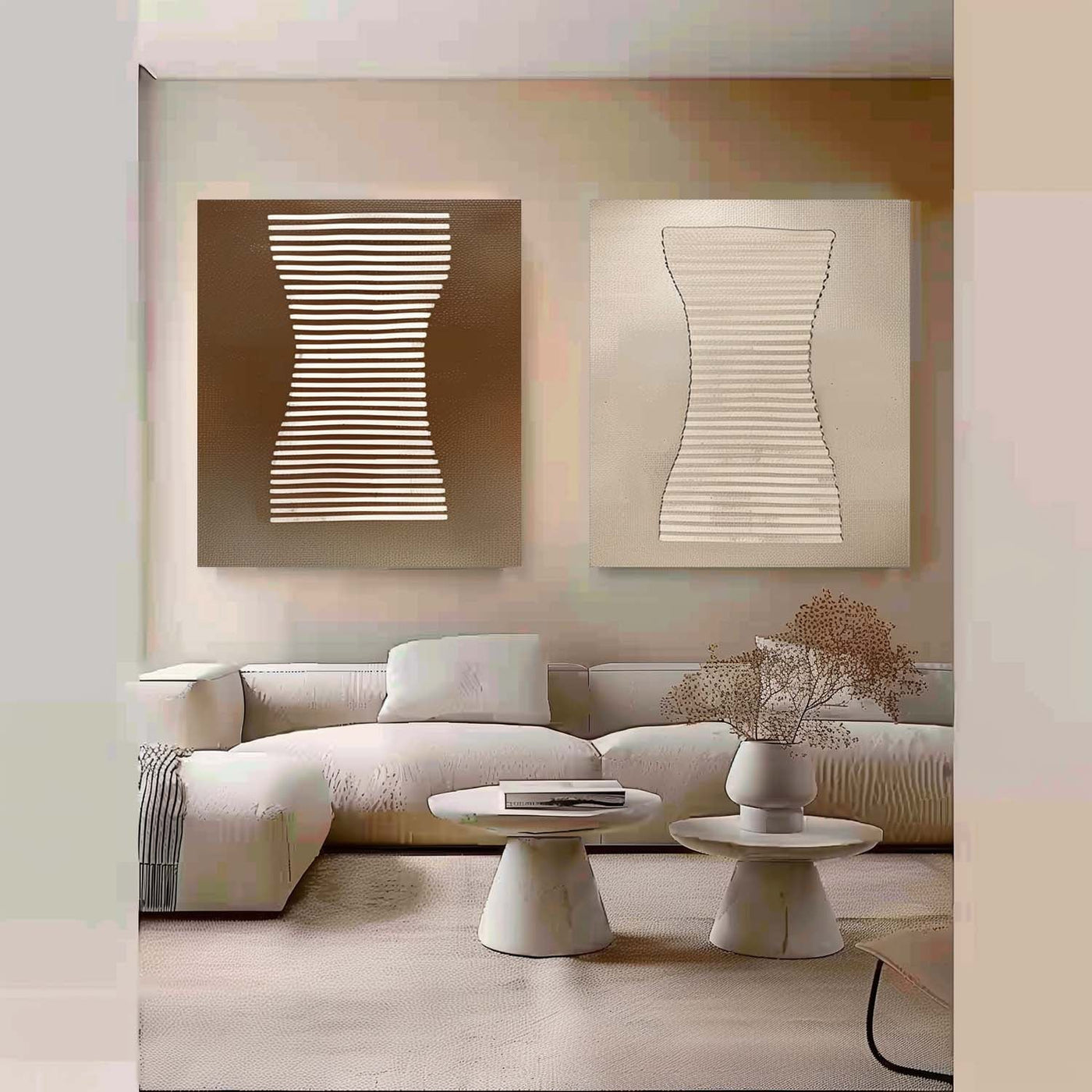 Bohemian Wall Art 2 Piece Set #BWA002