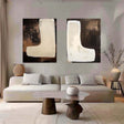 Modern Minimalist Wall Art 2 Piece Set #MMWA004
