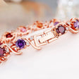 Rose Gold Crystal Zircon Bracelet