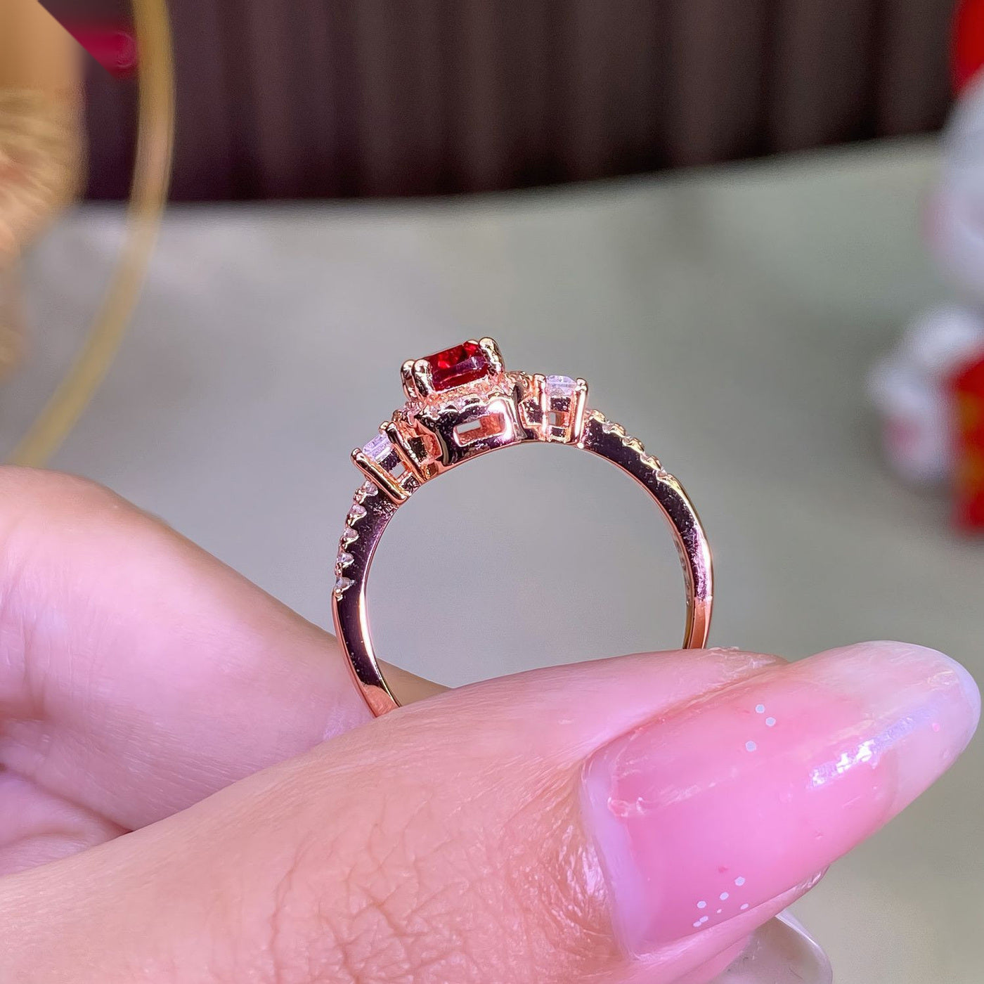 Queen Ruby Jewelry Set