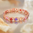 Rose Gold Crystal Zircon Bracelet