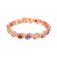 Rose Gold Crystal Zircon Bracelet
