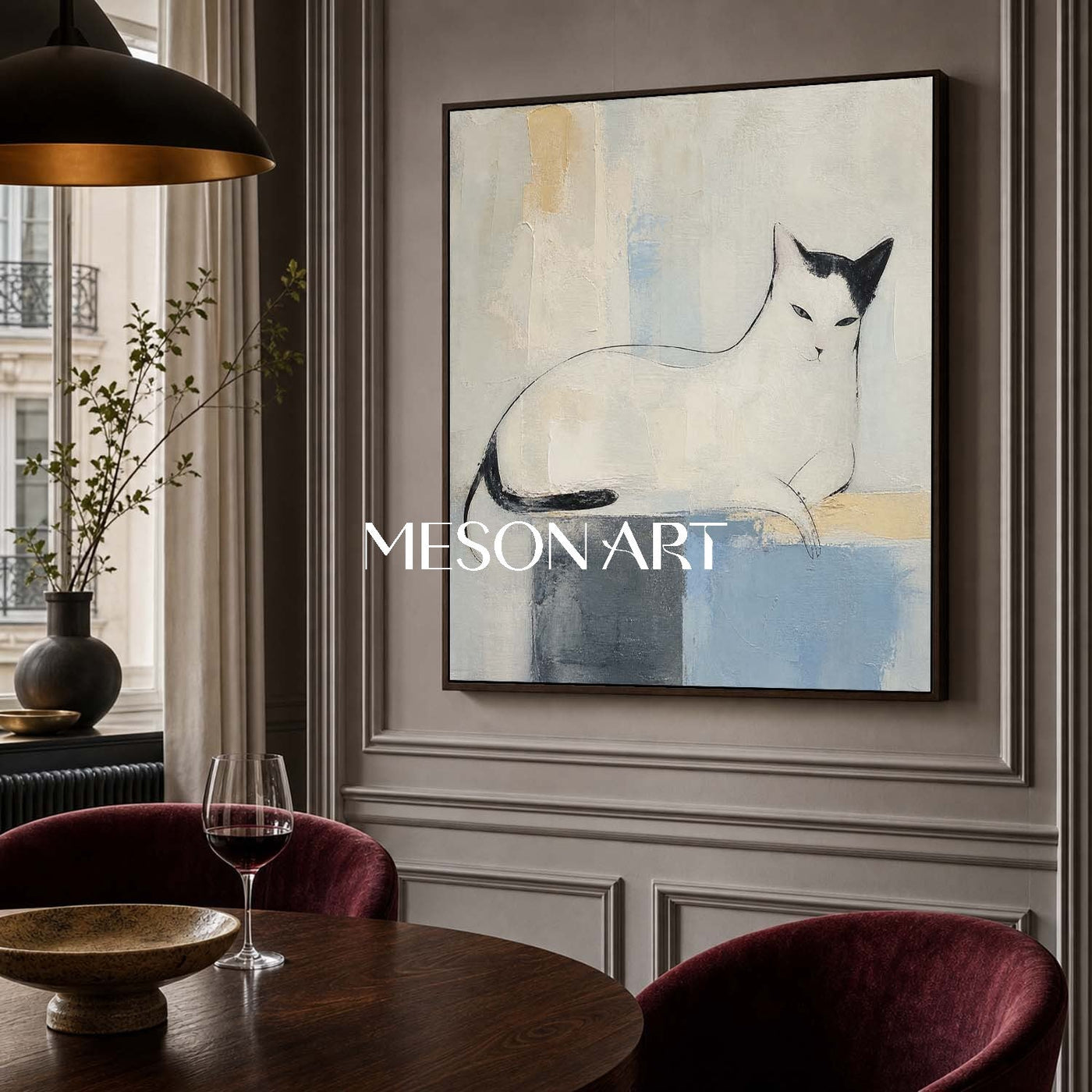 Silent Feline Grace #MA253