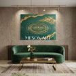 Emerald Zen Ripples #SG704