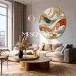 Round Wall Art #RWA019
