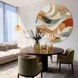 Round Wall Art #RWA019