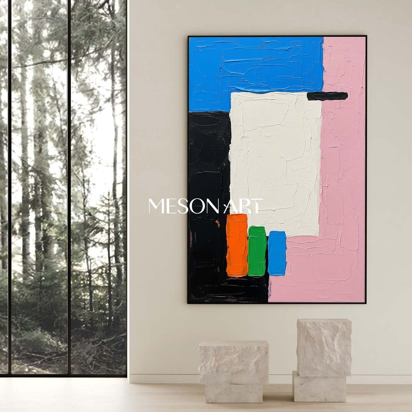 Contemporary Minimalist Art #MA192