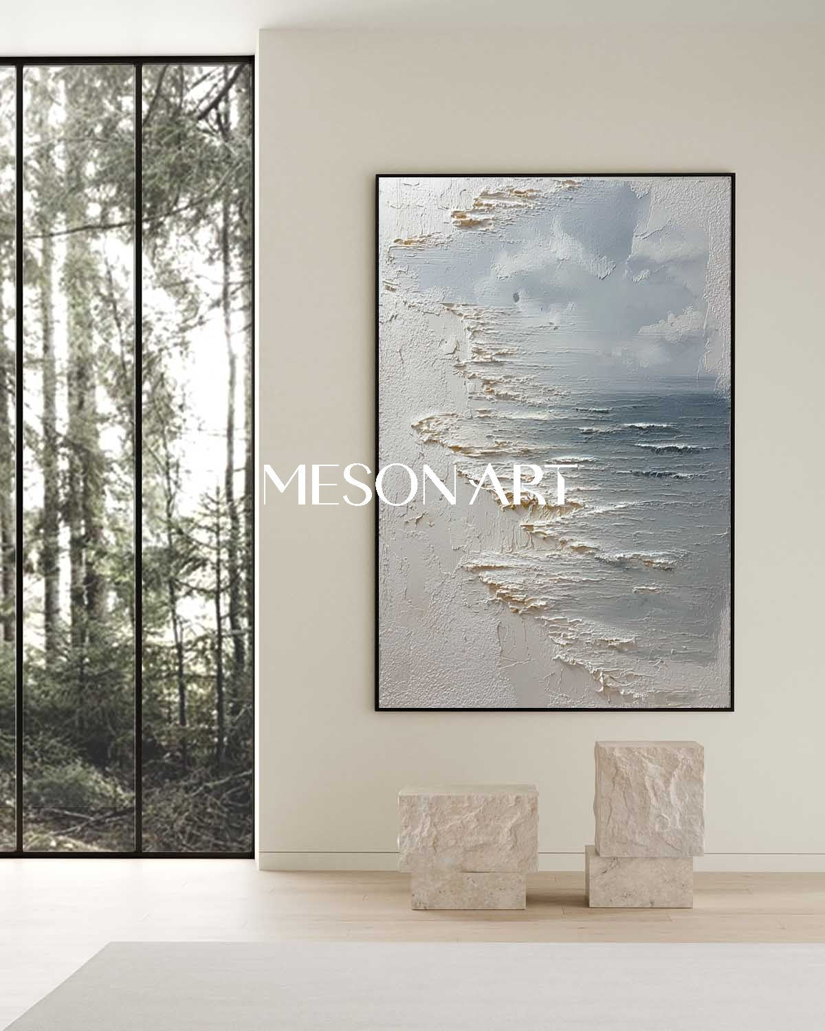 Plaster Art Texture Painting #SG421