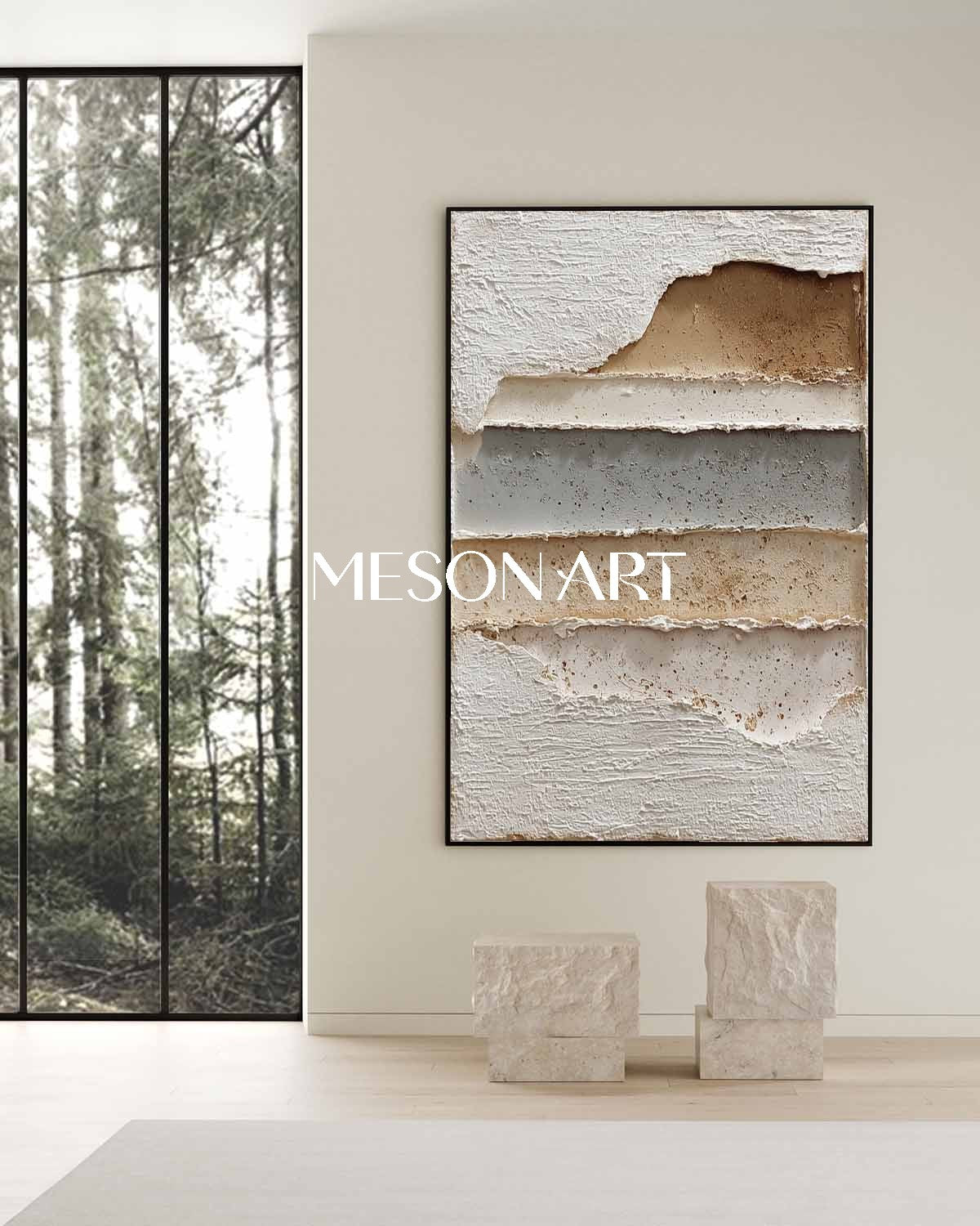 Plaster Art Texture Painting #SG415