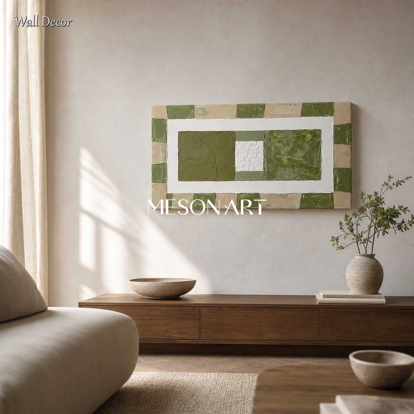 Verdant Geometric Harmony #TX699