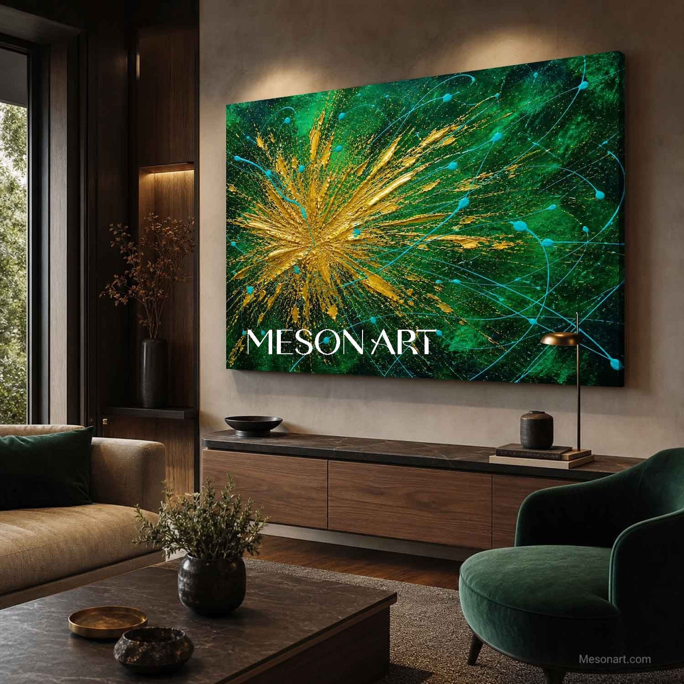 Emerald Cosmic Burst #AEA071