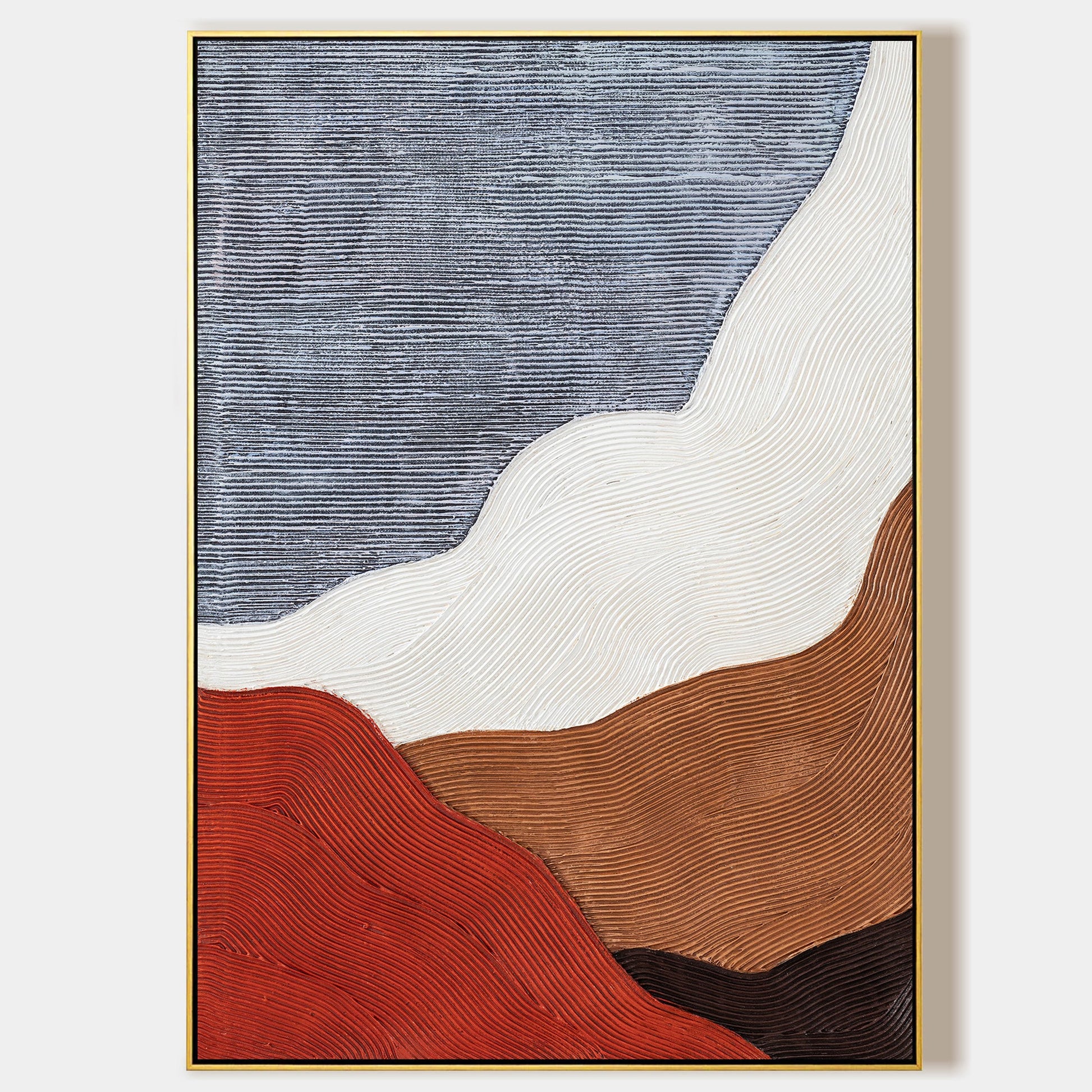 Texture Abstract Oil Painting Minimalist wall art