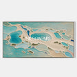 Turquoise Lagoon Map #CSQ139