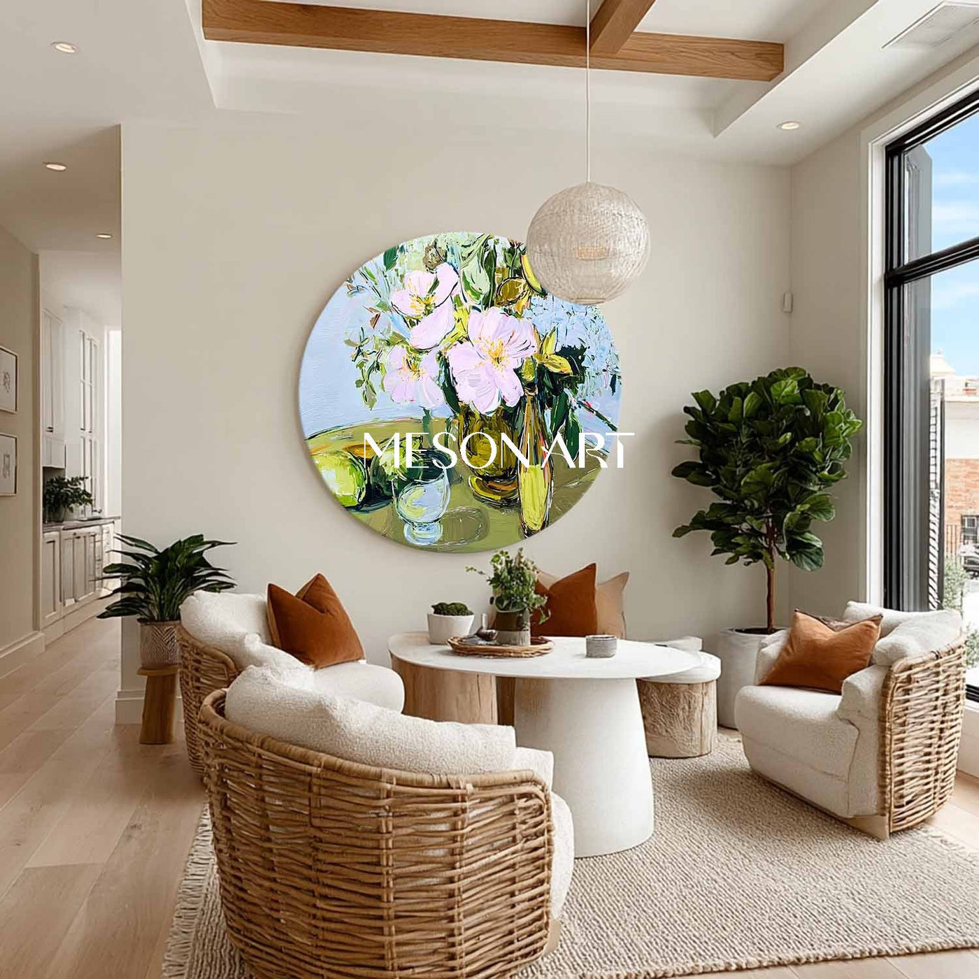 Round Wall Art #RWA035