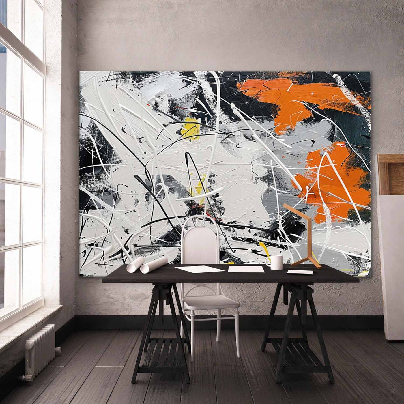 Abstract Expressionist Art #AEA006