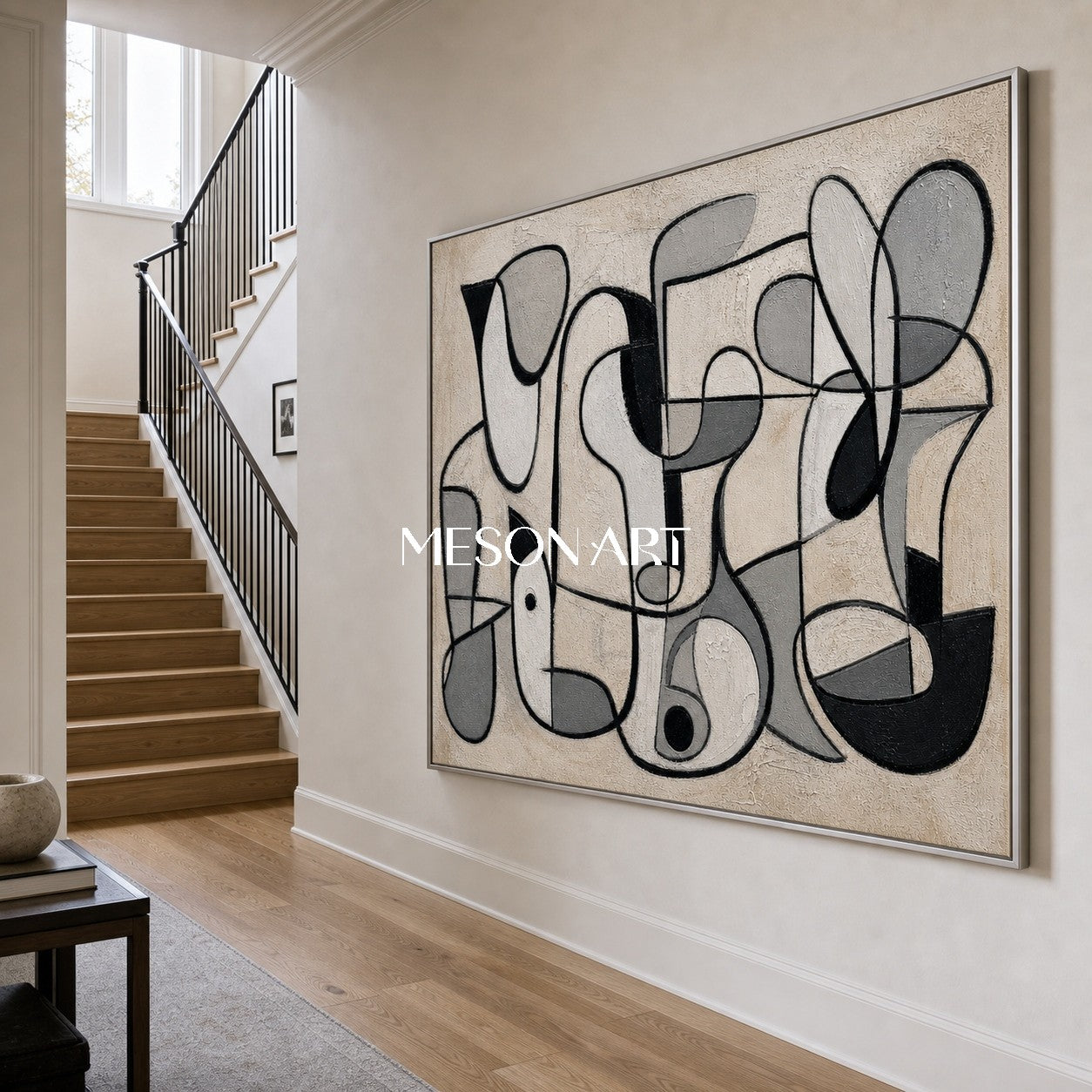 Cubist Harmony In Beige #CSQ081