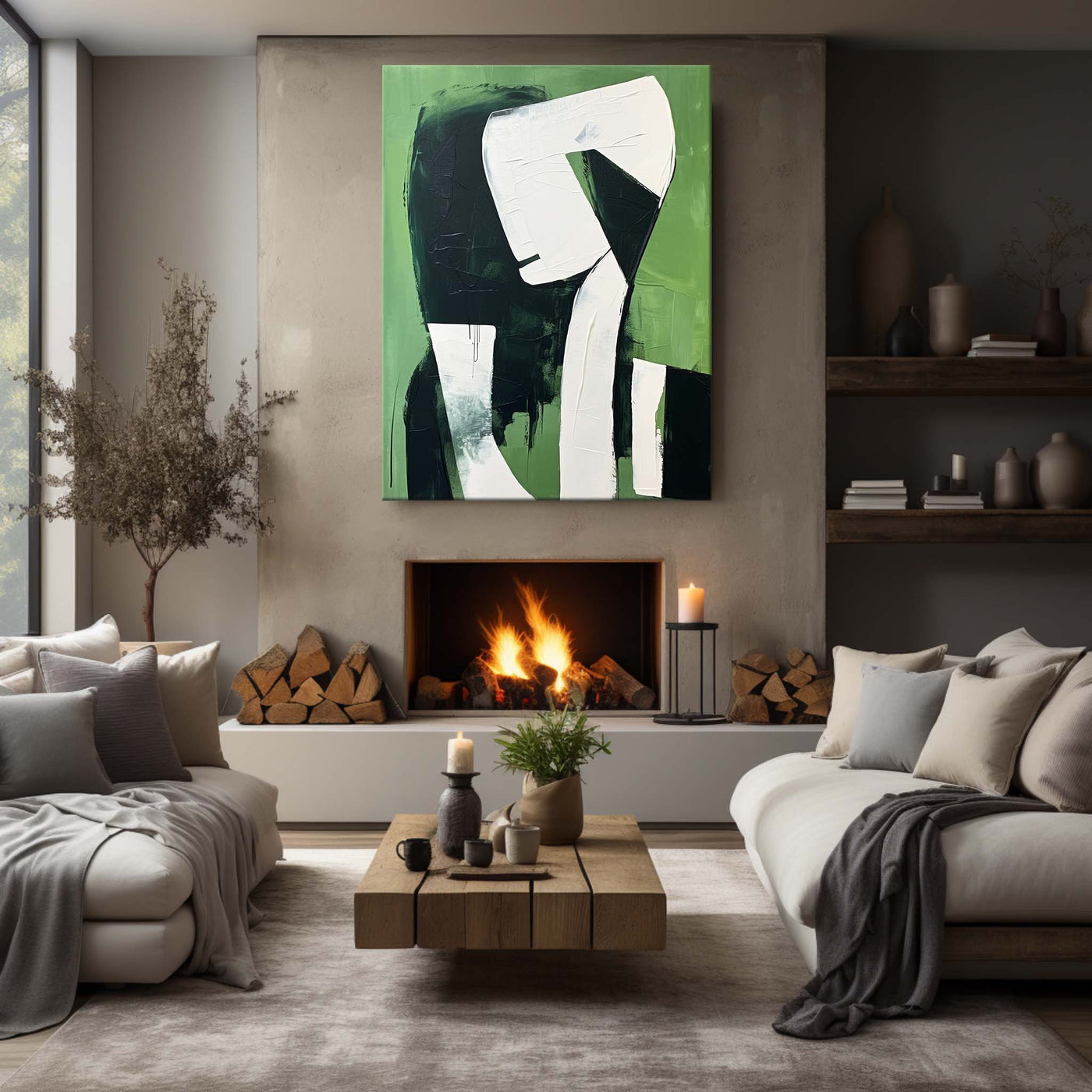 Contemporary Minimalist Art #MA048
