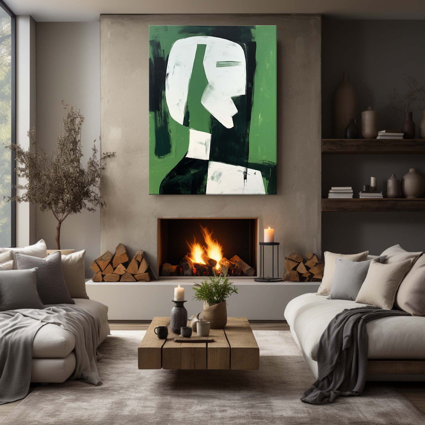 Contemporary Minimalist Art #MA045