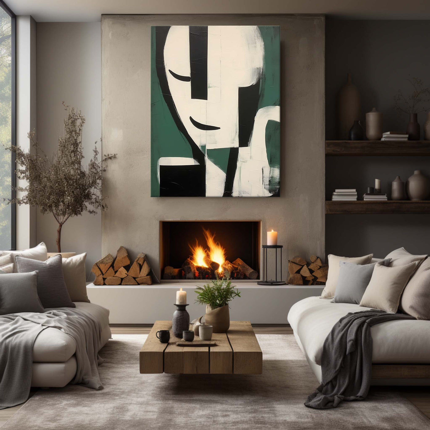 Contemporary Minimalist Art #MA052