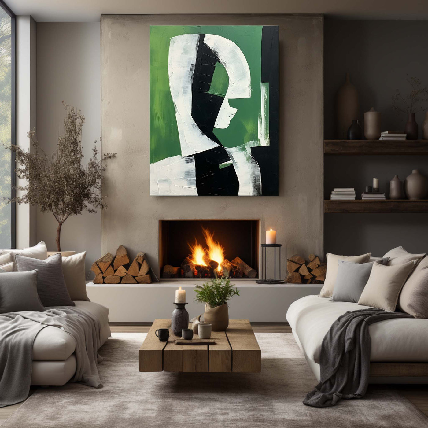 Contemporary Minimalist Art #MA042