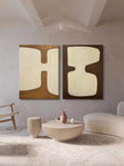 Abstract Painting Set Of 2 #SP132