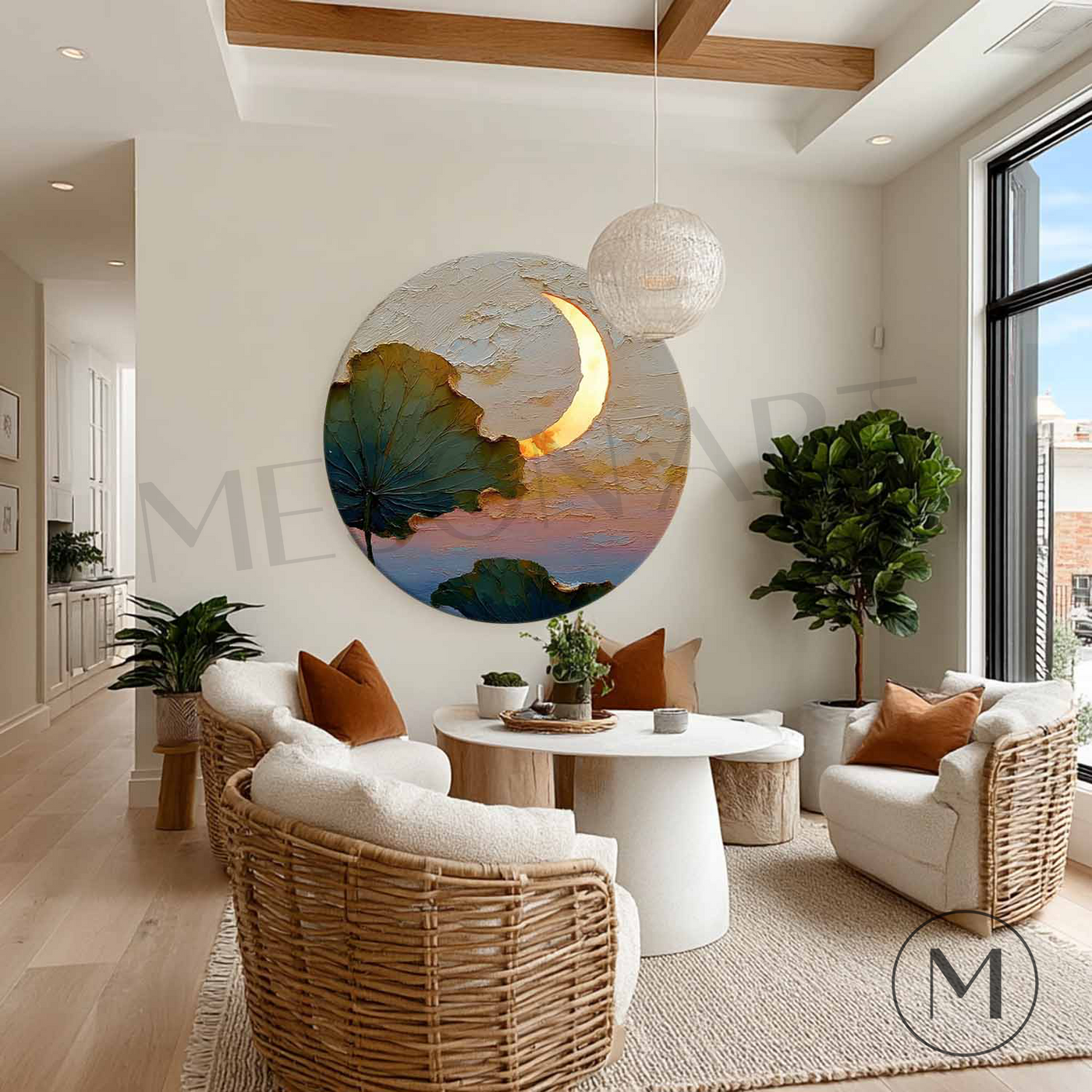Round Wall Art #RWA010