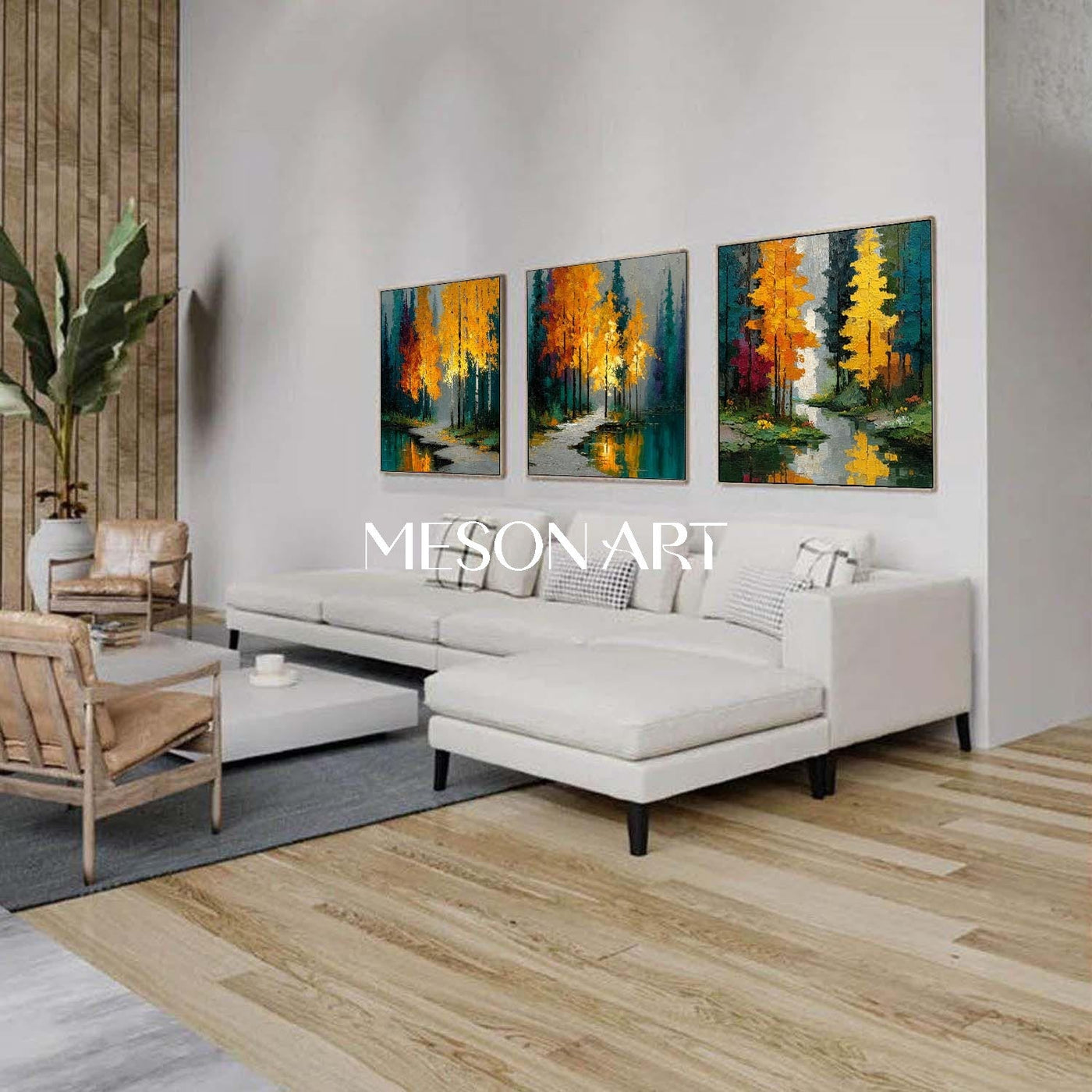 Abstract Painting Set Of 3 #SP167