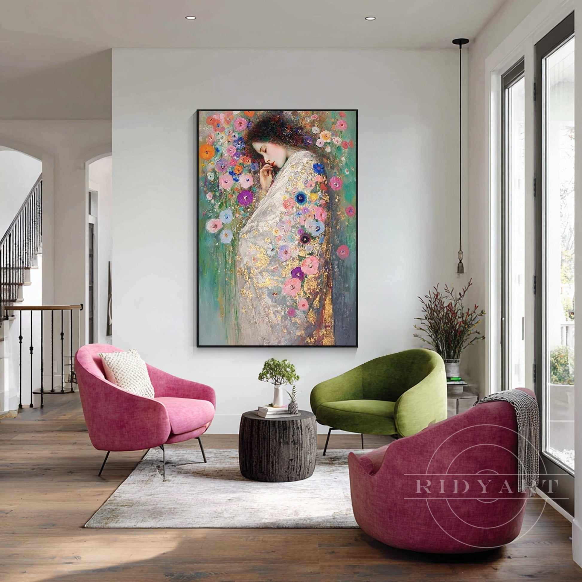 Flower wall art_7art6333