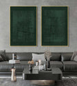 Abstract Painting Set Of 2 #SP063
