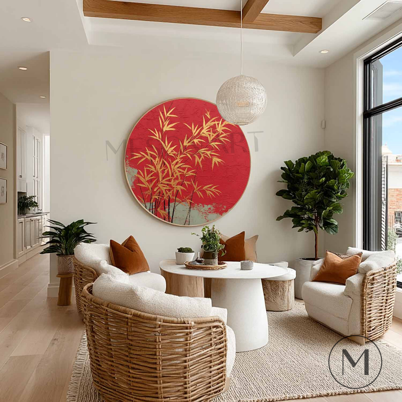 Round Wall Art #RWA002