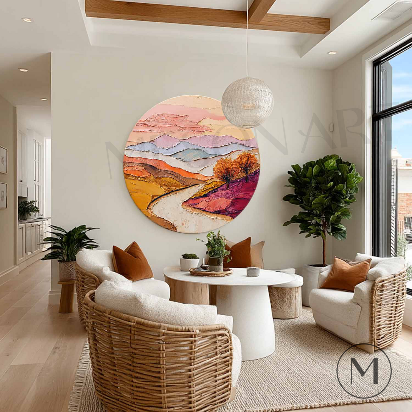 Round Wall Art #RWA007