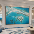 Turquoise Heart Lagoon #CSQ134