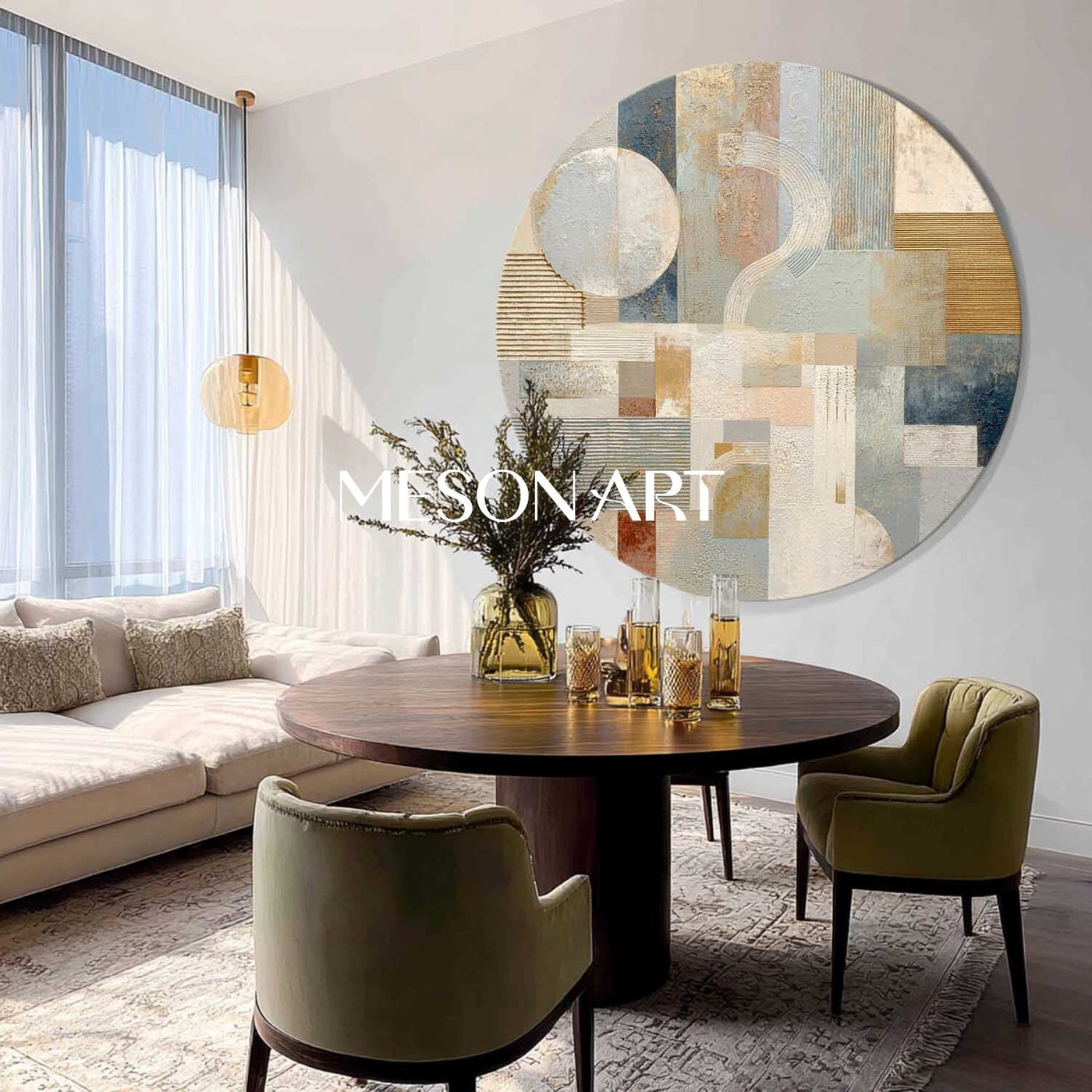 Round Wall Art #RWA020