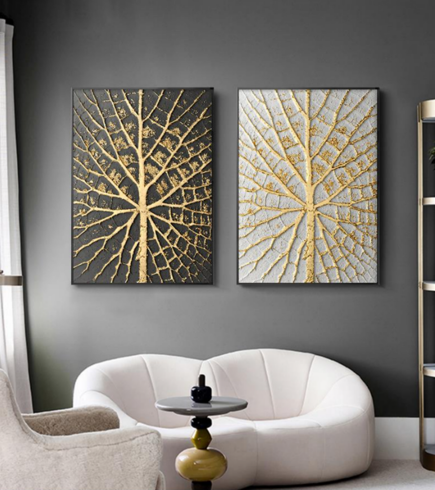 Abstract Painting Set Of 2 #SP002