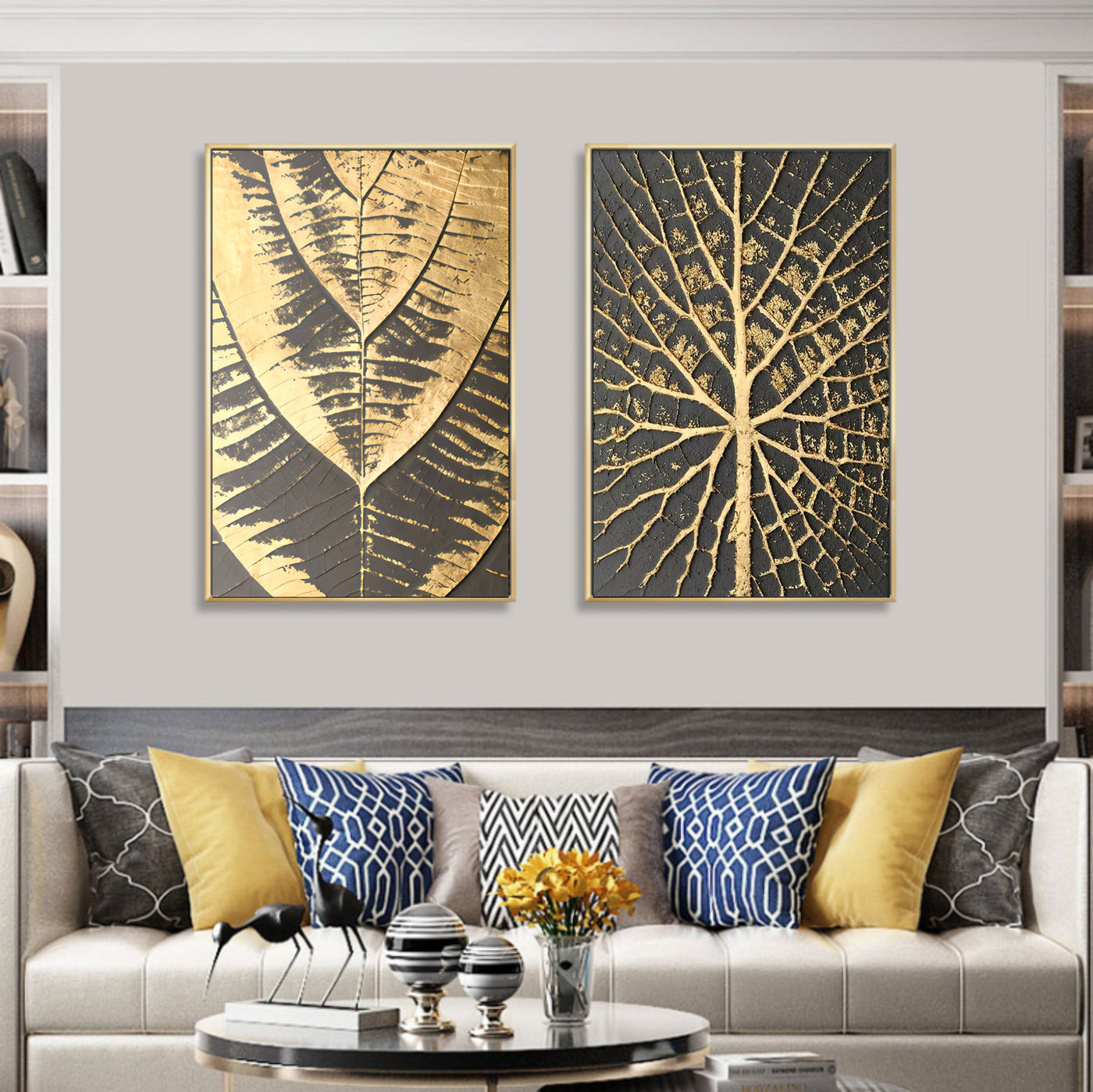 Abstract Painting Set Of 2 #SP003