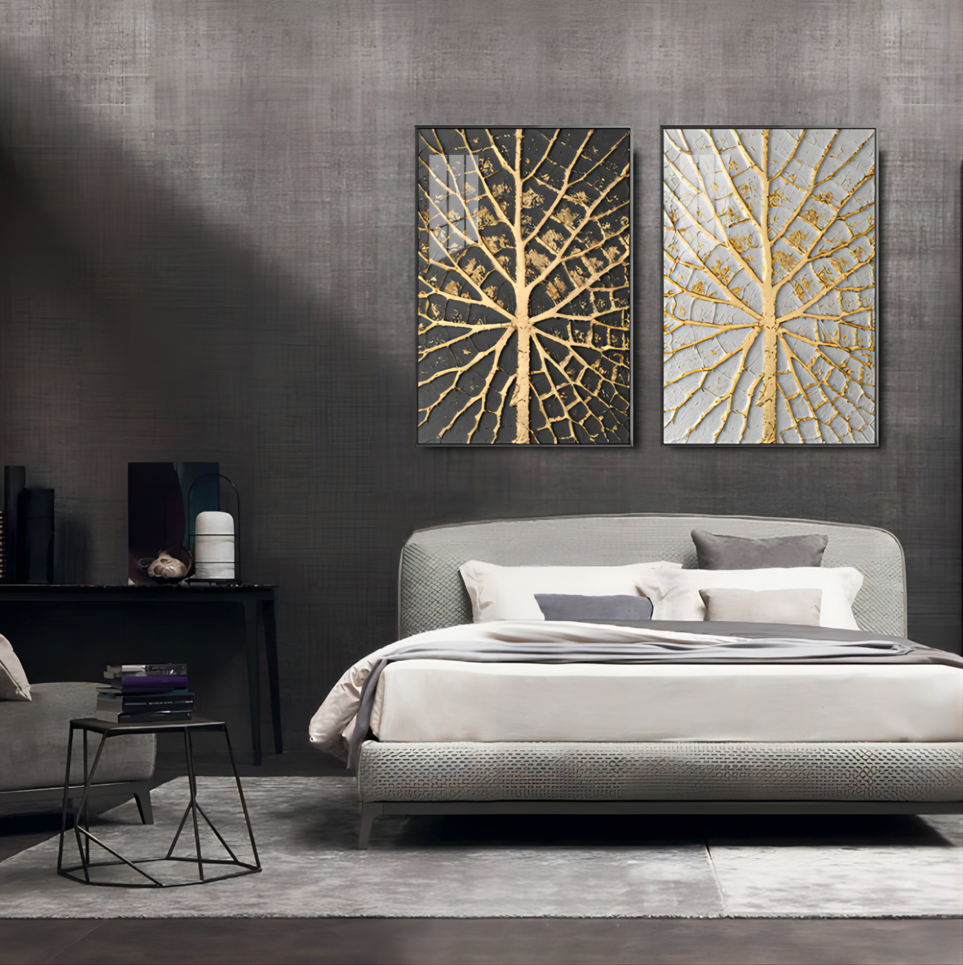 Abstract Painting Set Of 2 #SP002