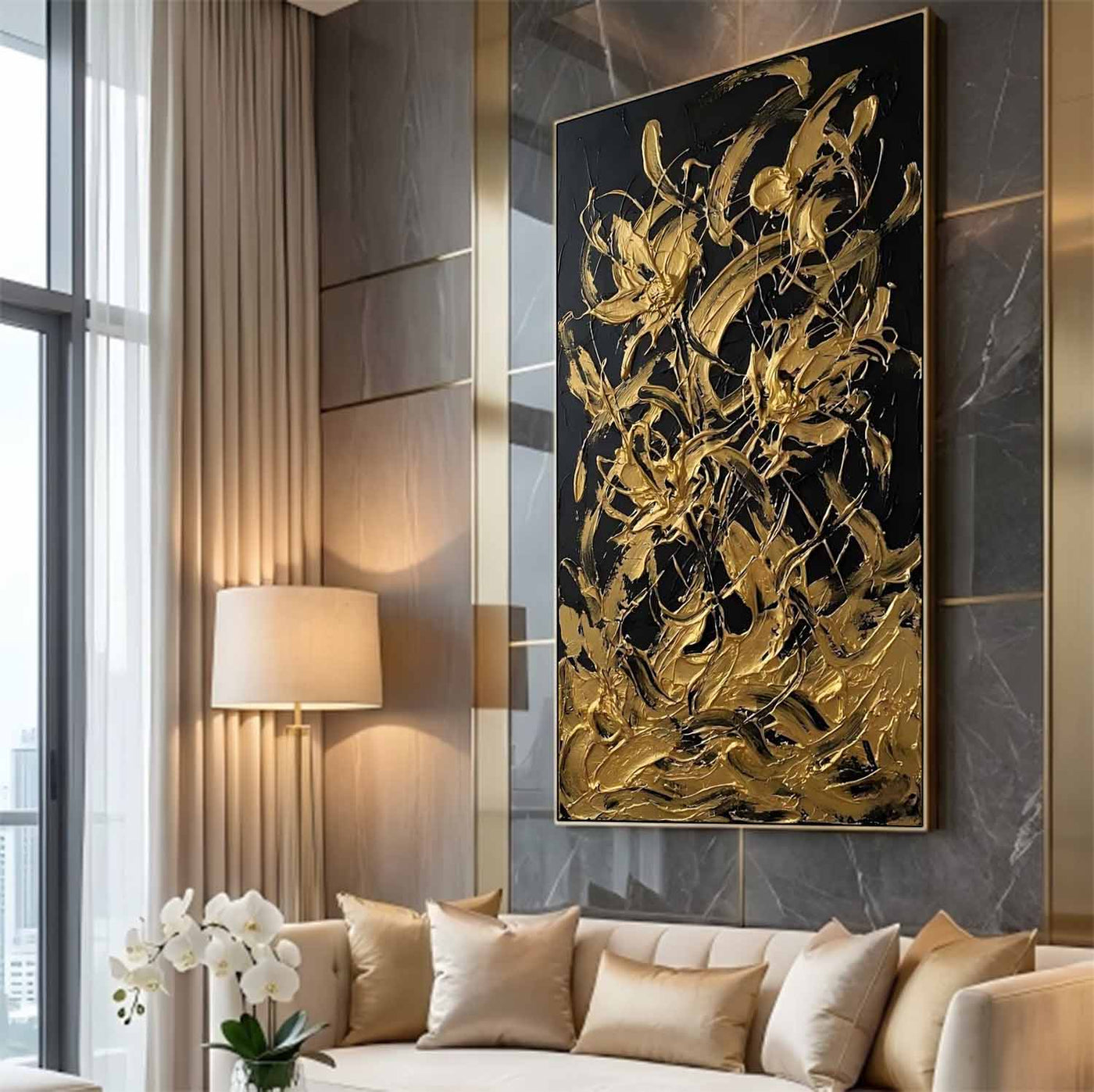 Plaster Art Texure Painting #SG596