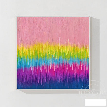 Pink Abstract wall art BA0951