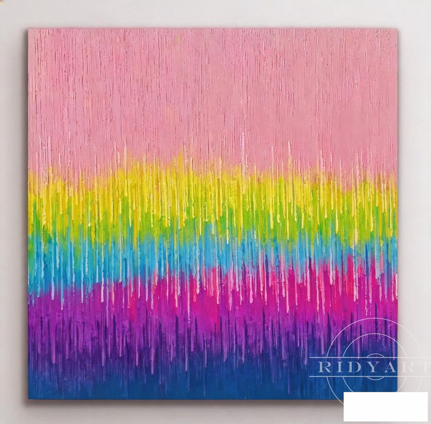 Pink Abstract wall art BA0951