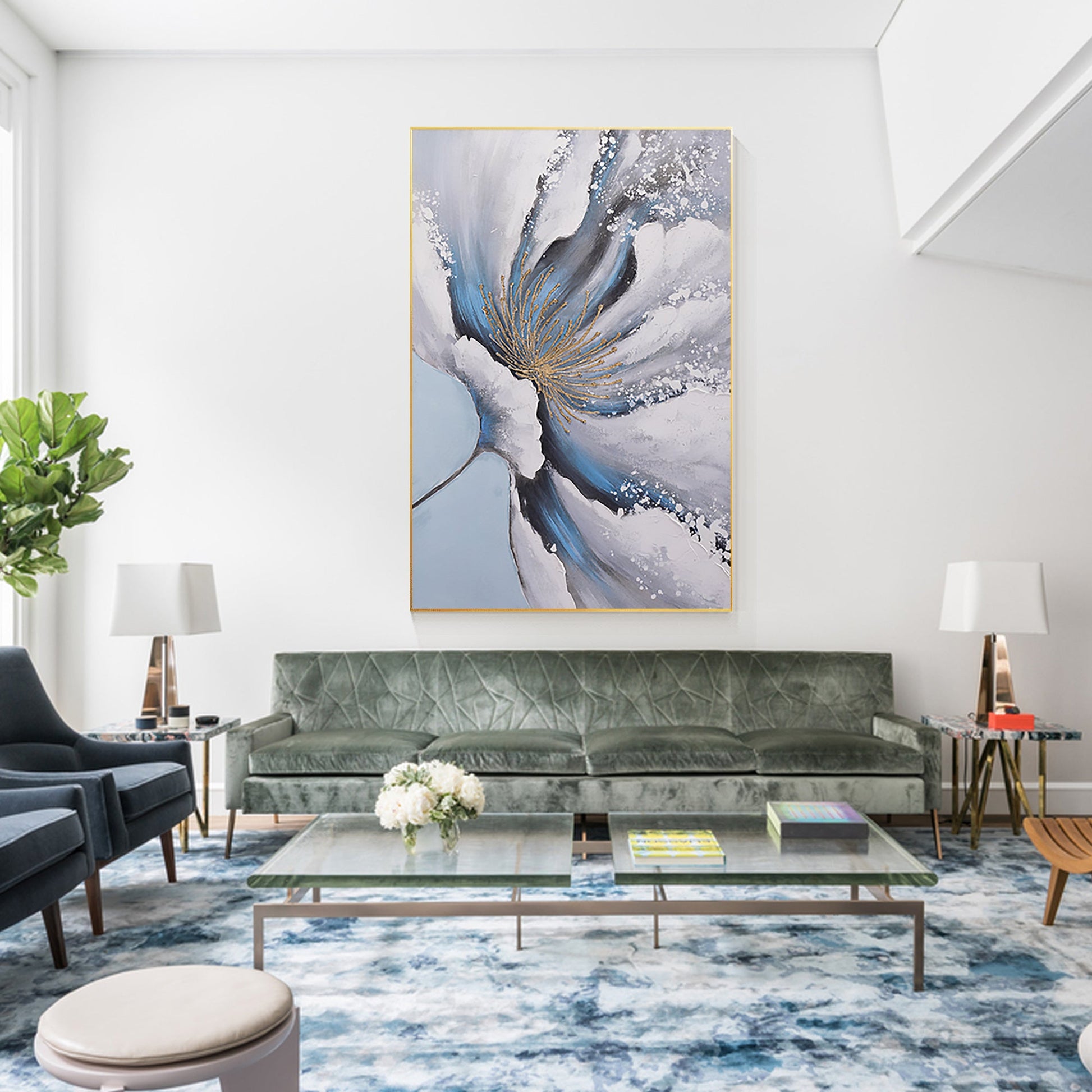 Blooming Flower wall art