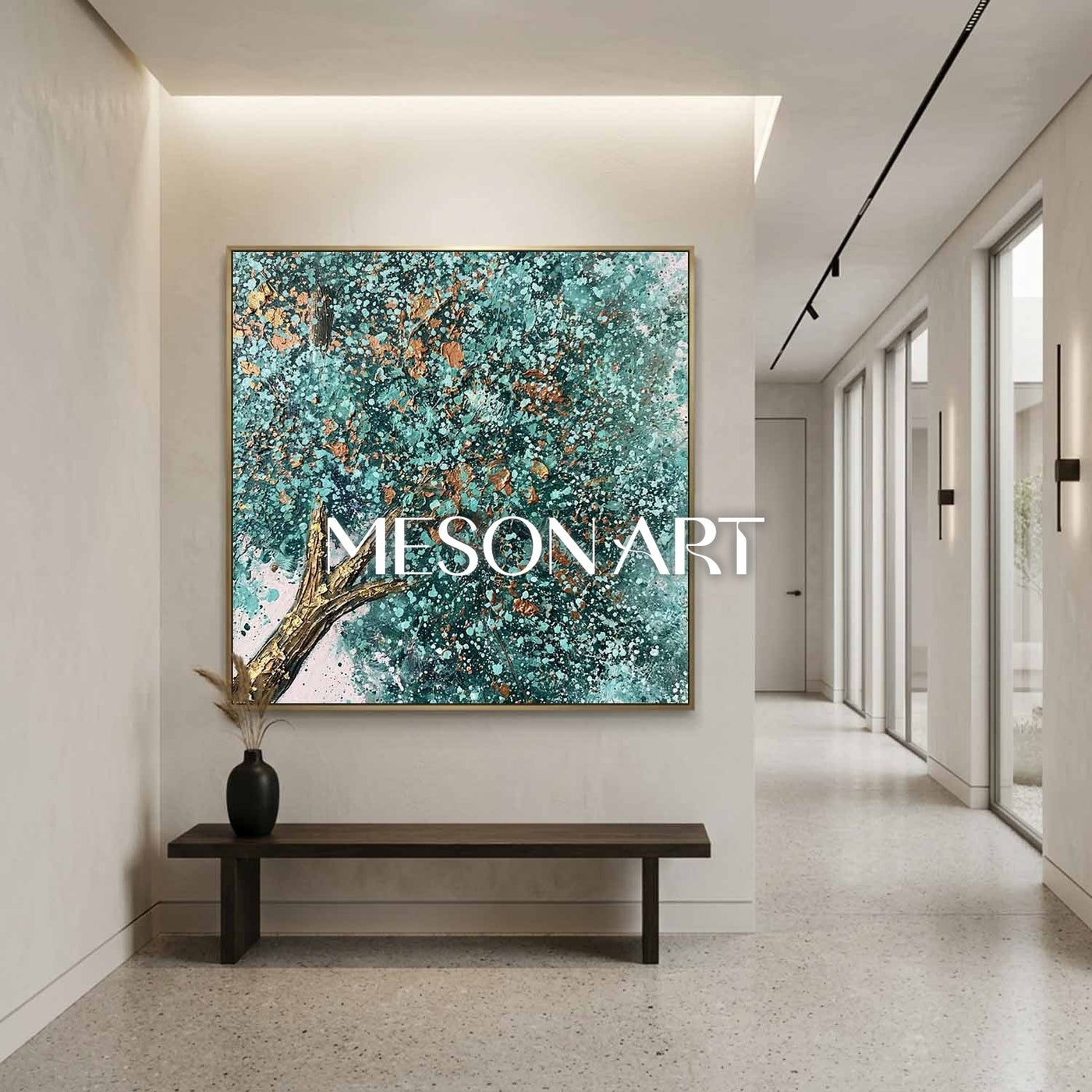 Gilded Verdant Bloom #LLC014